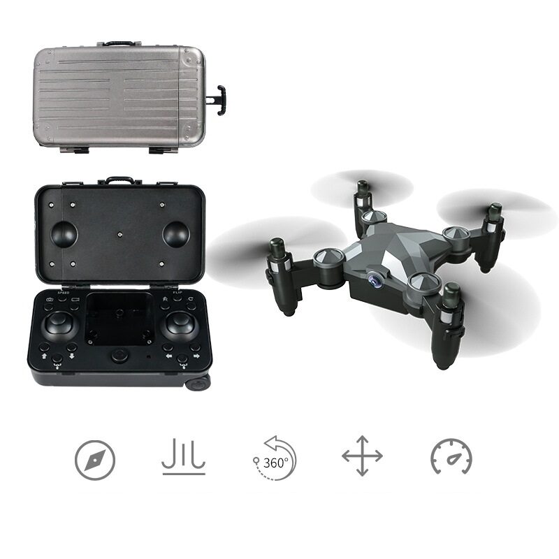 Suitcase Mini Drone Folding Aerial Photo Remote Control