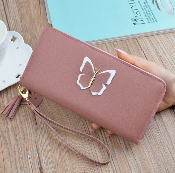 Wallet Women's Long Zip Coin Purse