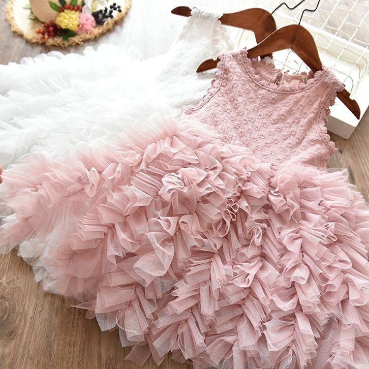 Autumn And Winter Explosions Hollow Children's Skirt Lace