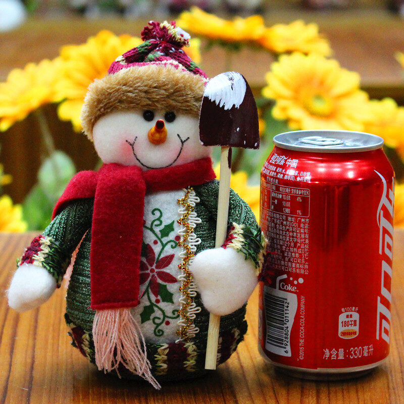 Christmas Elk Santa Claus Snowman Decorations