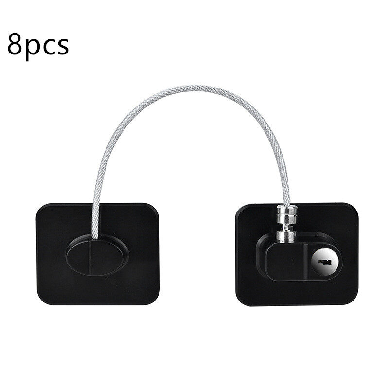 Window Security Chain Lock Cable Restrictor Multifunctional Door