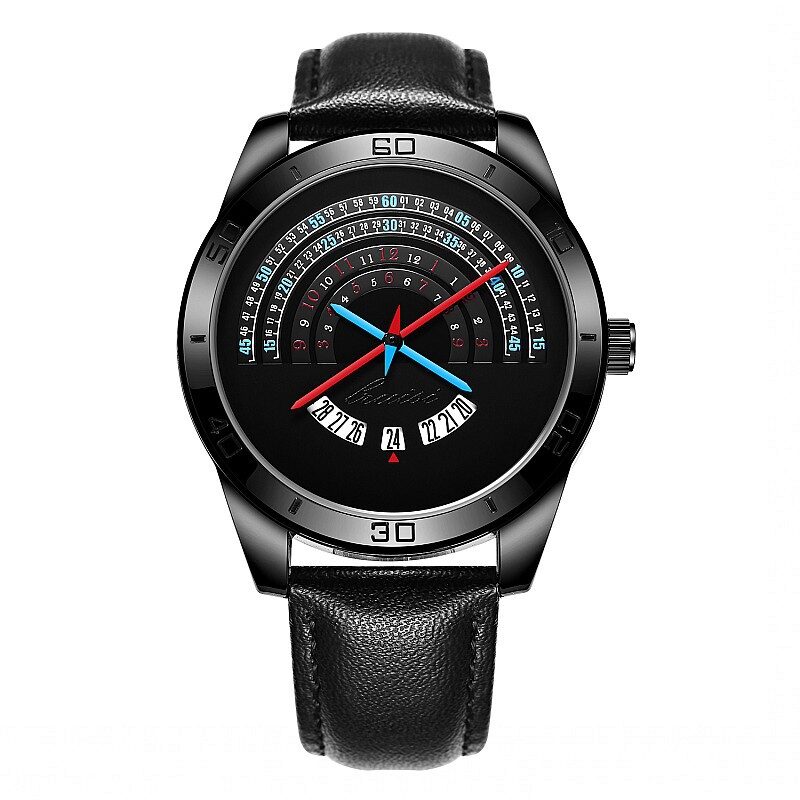 Men's sports waterproof wristwatch