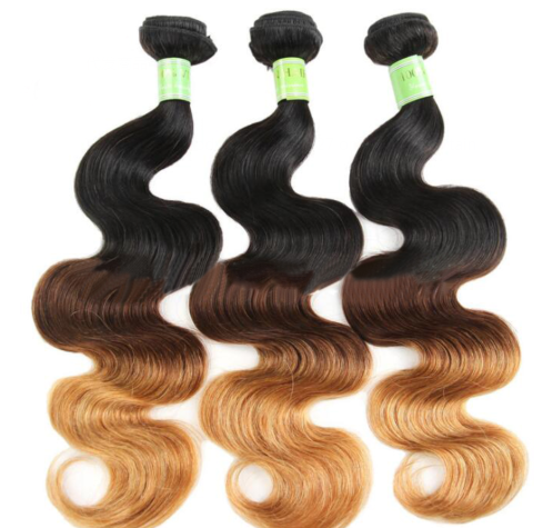 Xuchang Bundle Body WaveT1b27 Ombre Hair Curtain