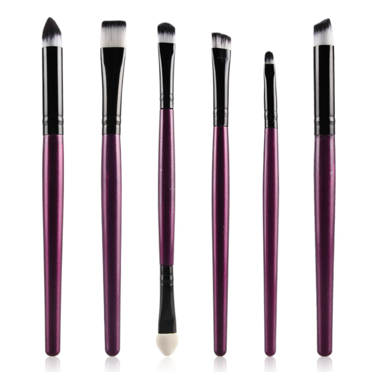 6PCS eye makeup cosmetics Brushes Set for Eyeshadow