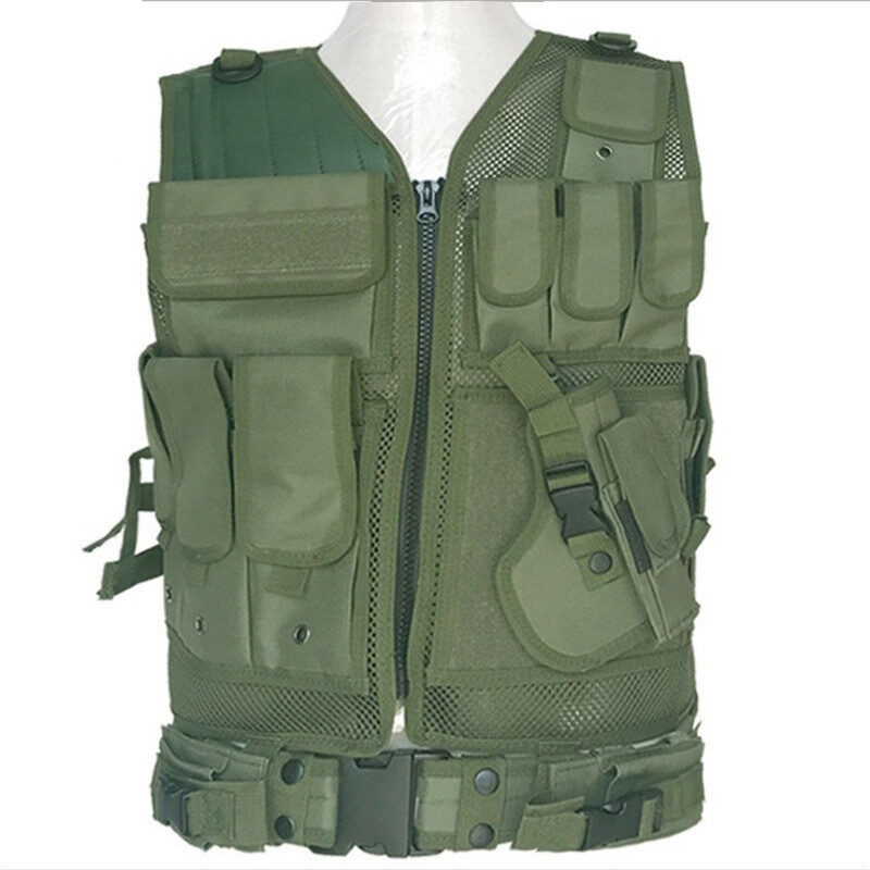 Outdoor Adventure Equipment Camouflage Tactical Vest Amphibious Field