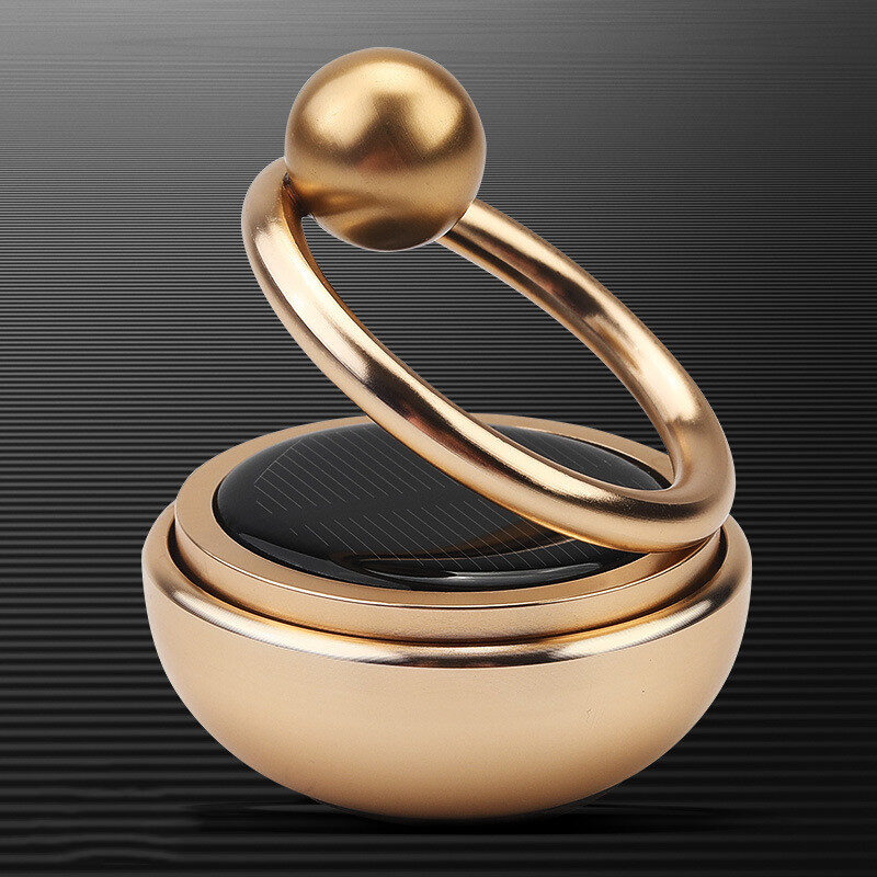 Solar Rotate Car Perfume Air Freshener Aromatherapy Auto