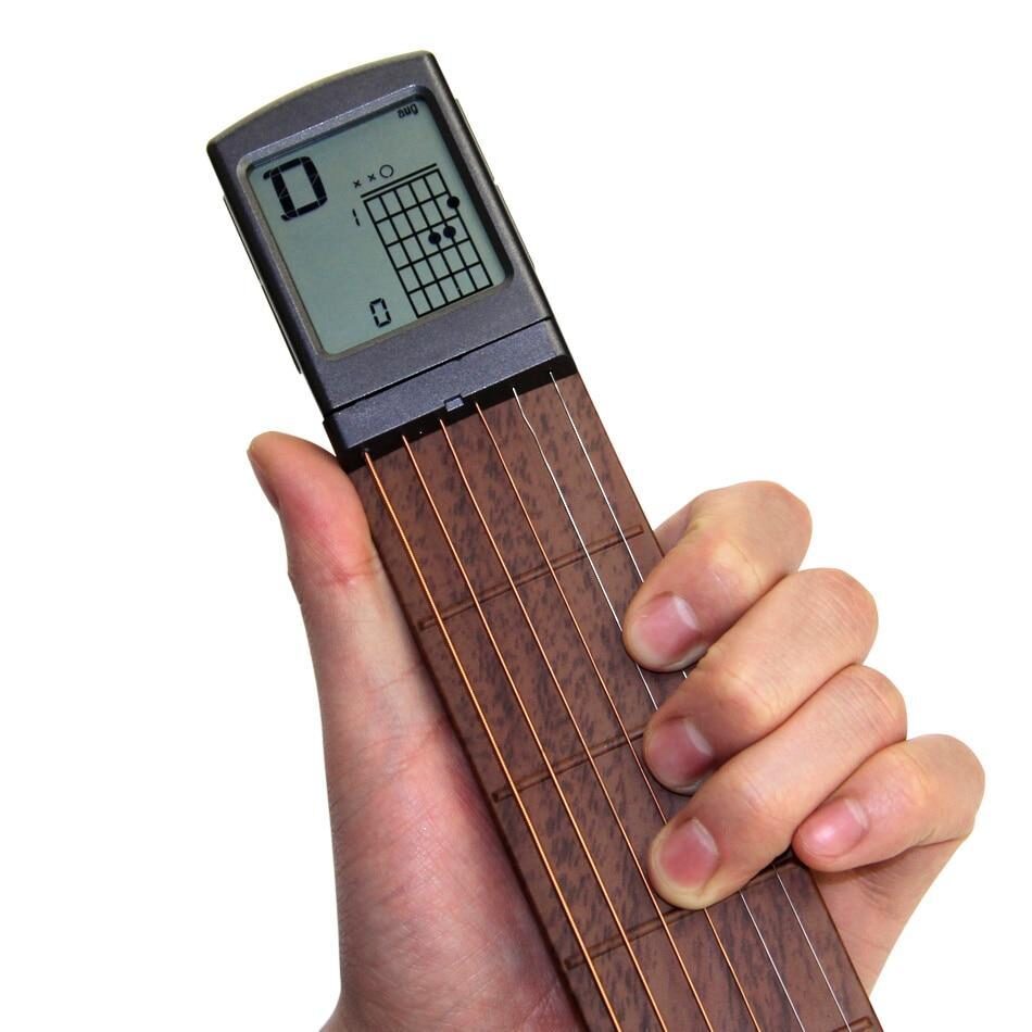 SOLO Pocket Guitar Portable Chord Trainer Small Simulation