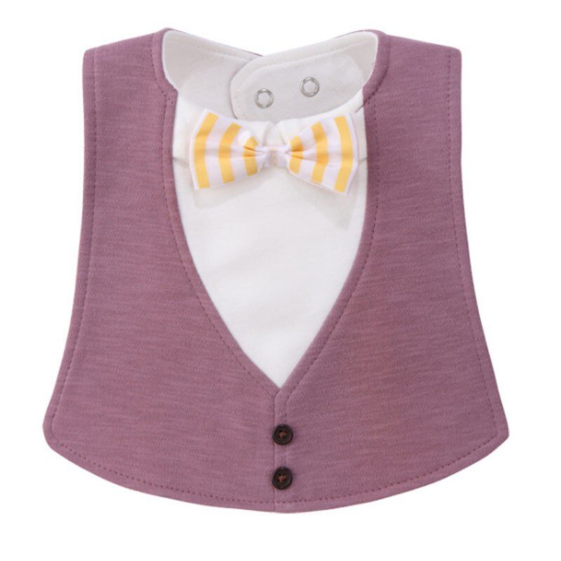 Gentleman Style Bibs Waterproof Baby Bib Novelty Burp