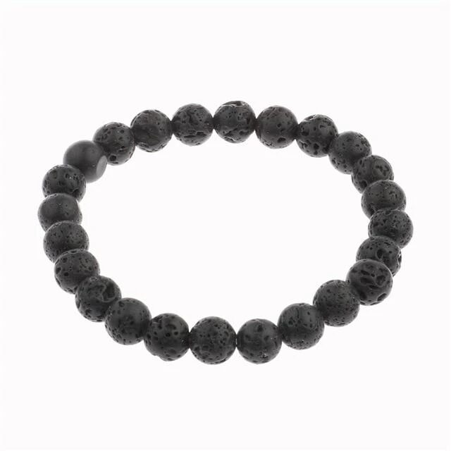 Purple Arrow Men and Women Natural Stone Bracelet