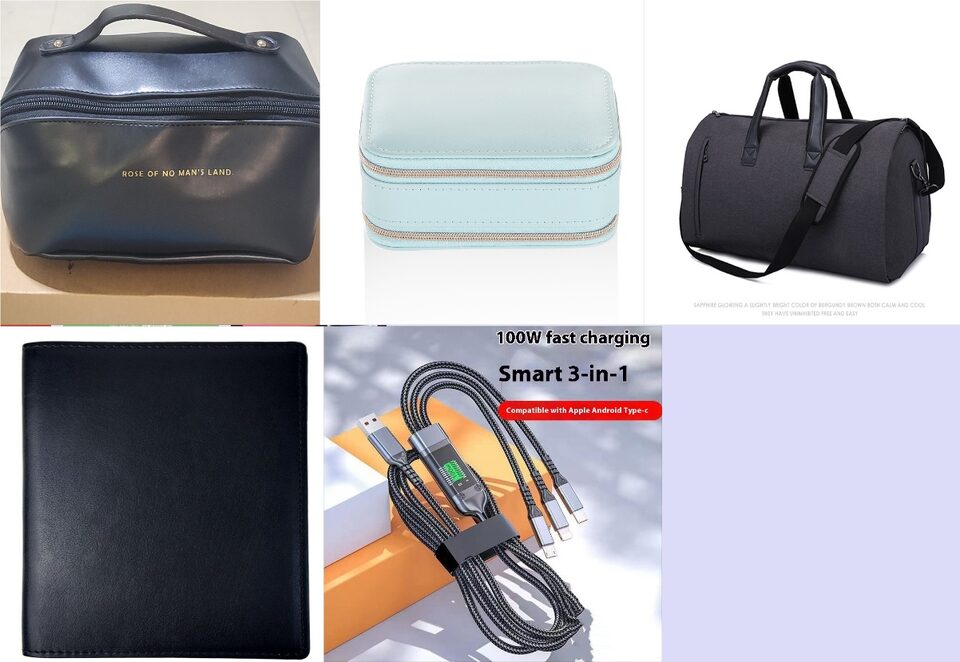 Large-capacity travel bag portable cylinder folding suit