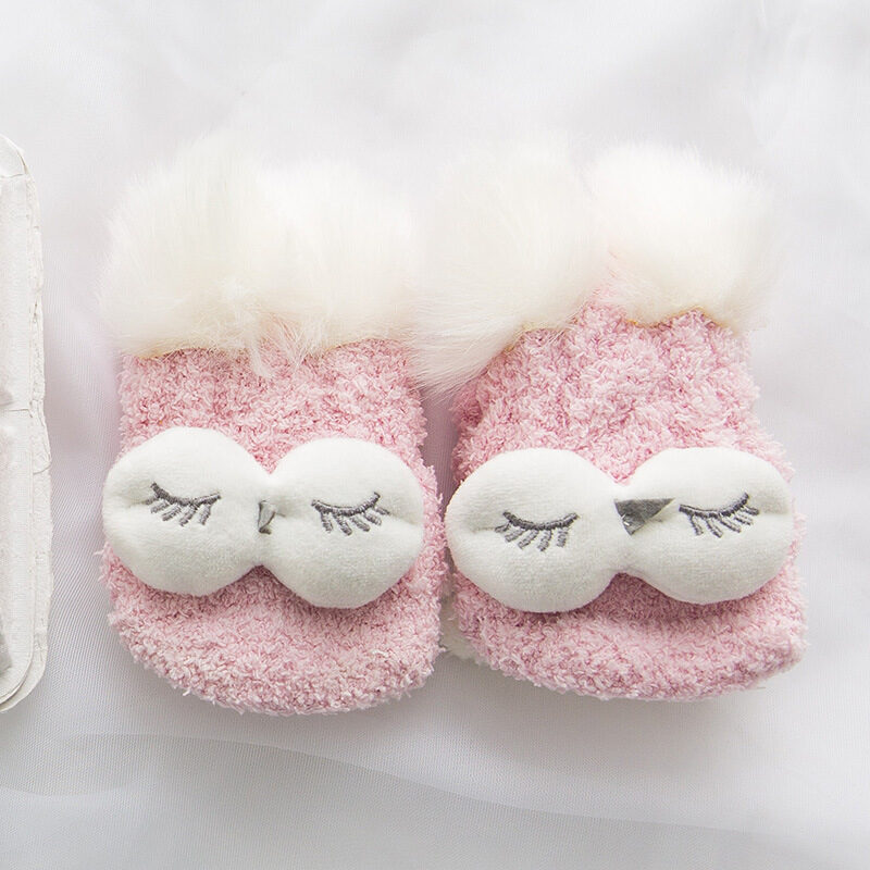 Coral fleece socks women sleep