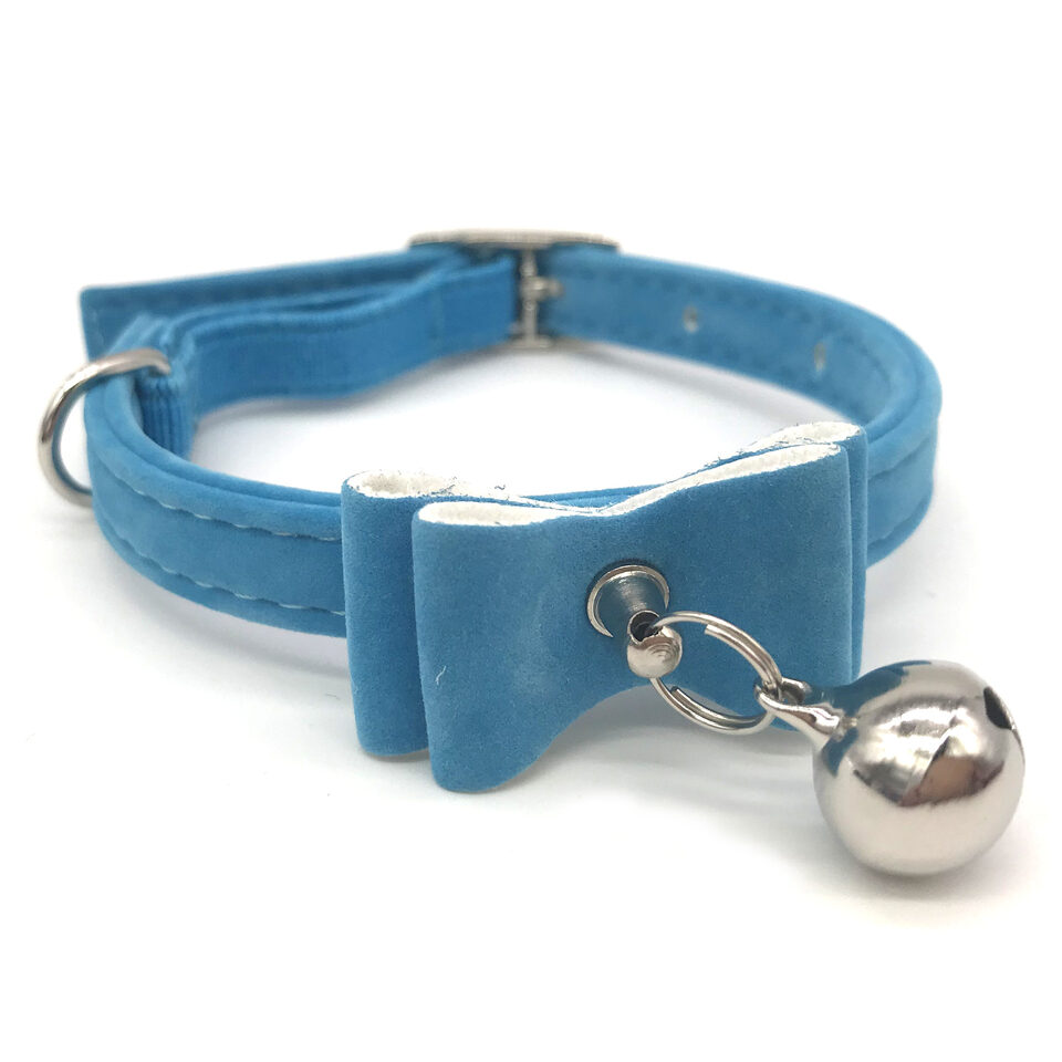 Pet Collar Bell Bow Cat