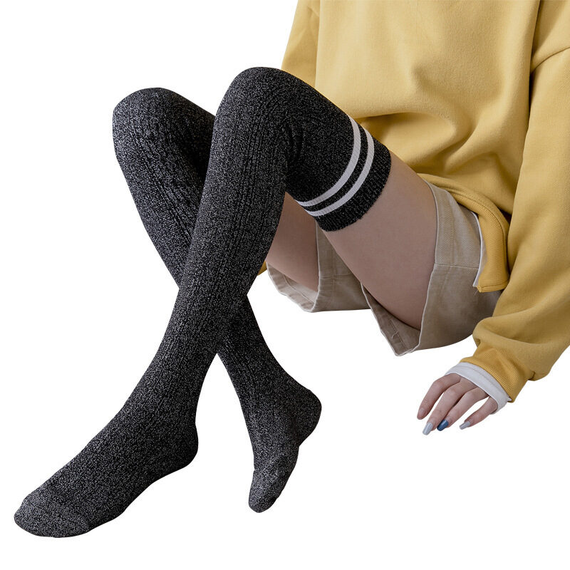 Over the knee socks women high tube thigh