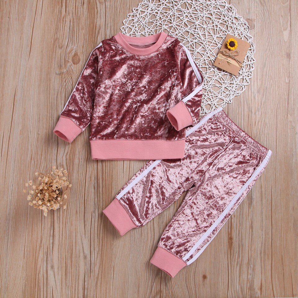 Breathable Clothes Set Cute Fashion O-Neck Long Sleeve
