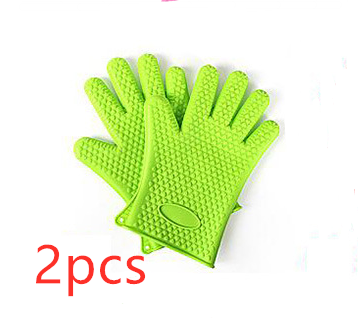 Food Grade Silicone Heat Resistant BBQ Glove Oven