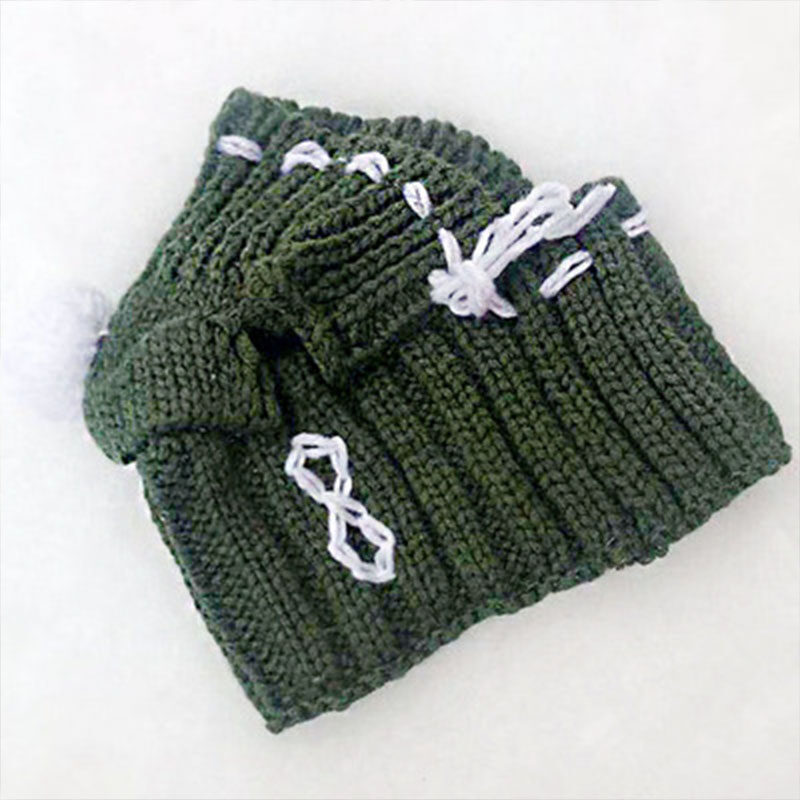 Funny woolen hat for pets to keep warm