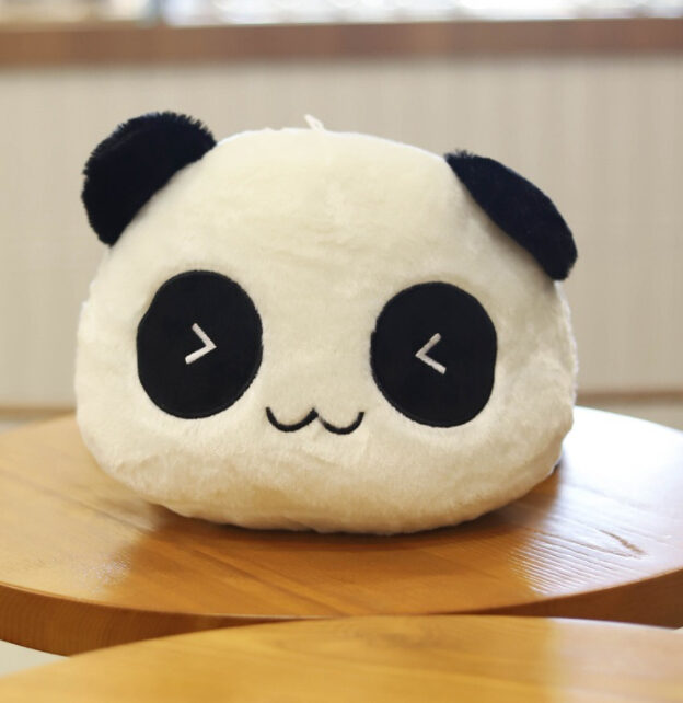 Lying Panda Pillow