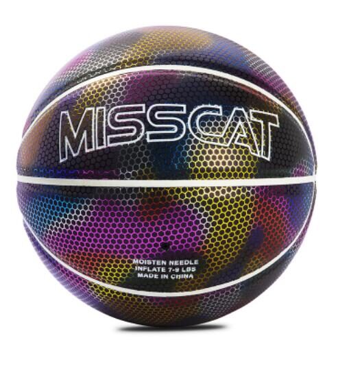 Glowing Luminous Fluorescent Basketball Night Game