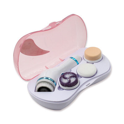 Facial cleaning brush