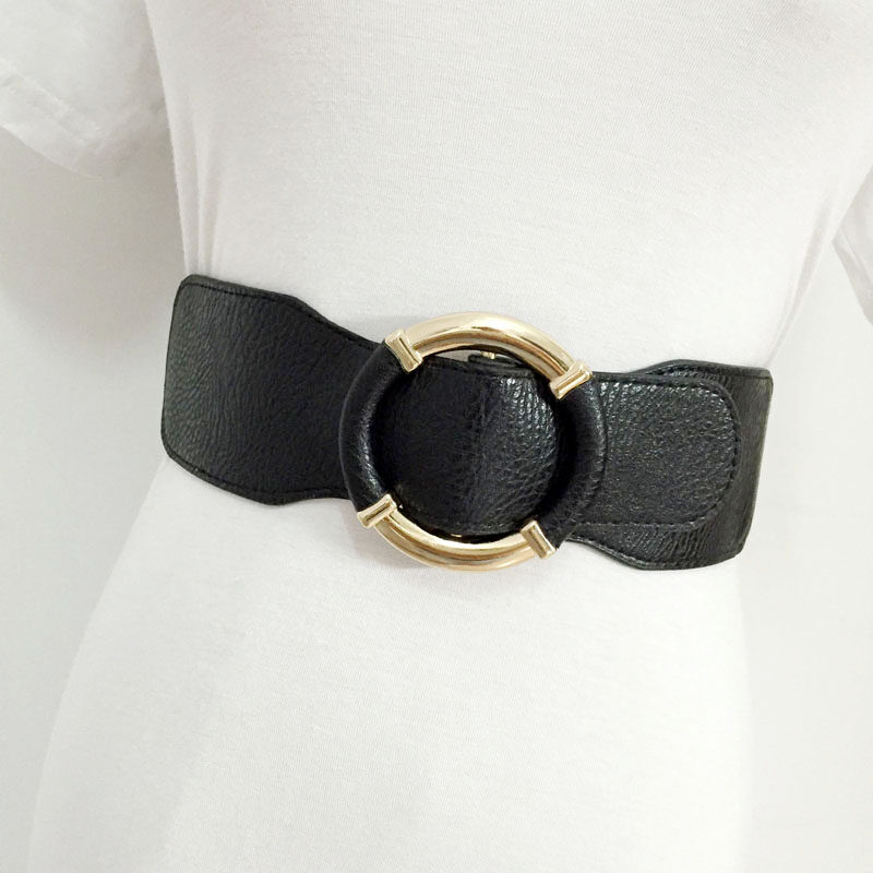 Coat belt women's wide