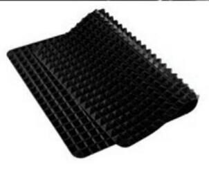 Non-Stick Silicone Pyramid Cooking Mat Baking With Grid