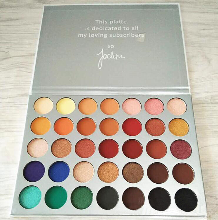 39 color eyeshadow pearlescent matte earth