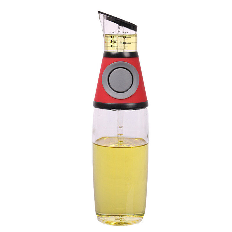 500ml Measurable Glass Bottle Oil Soy Kitchenware