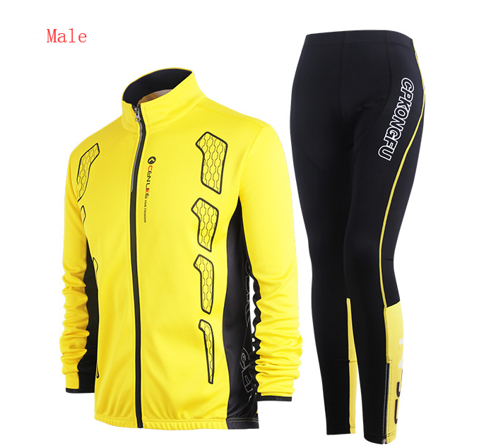 Spring and autumn bicycle Jersey long-sleeved suit men