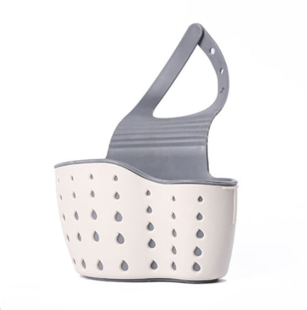 Kitchen Drain Holder Rubber Sponge Storage Rack Basket