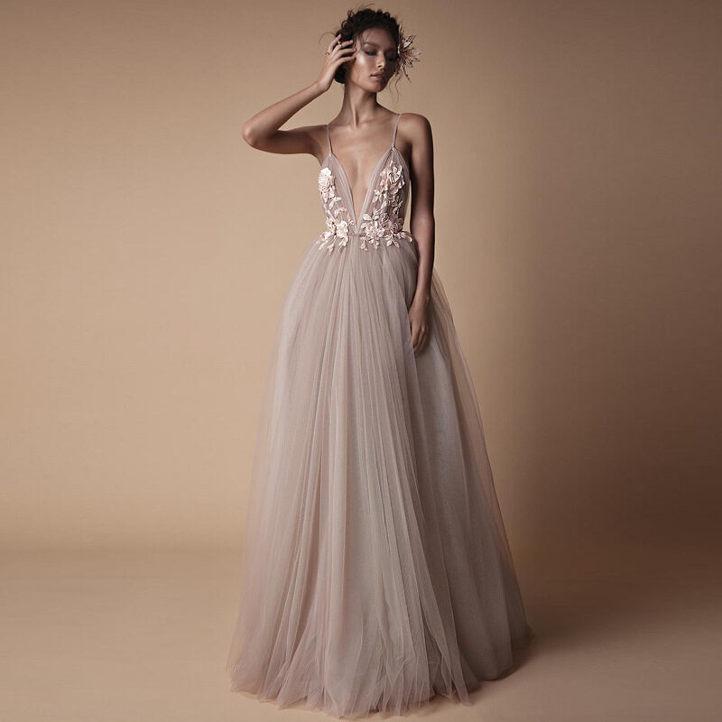 Bride Wedding Dress Women Sling Bridesmaid