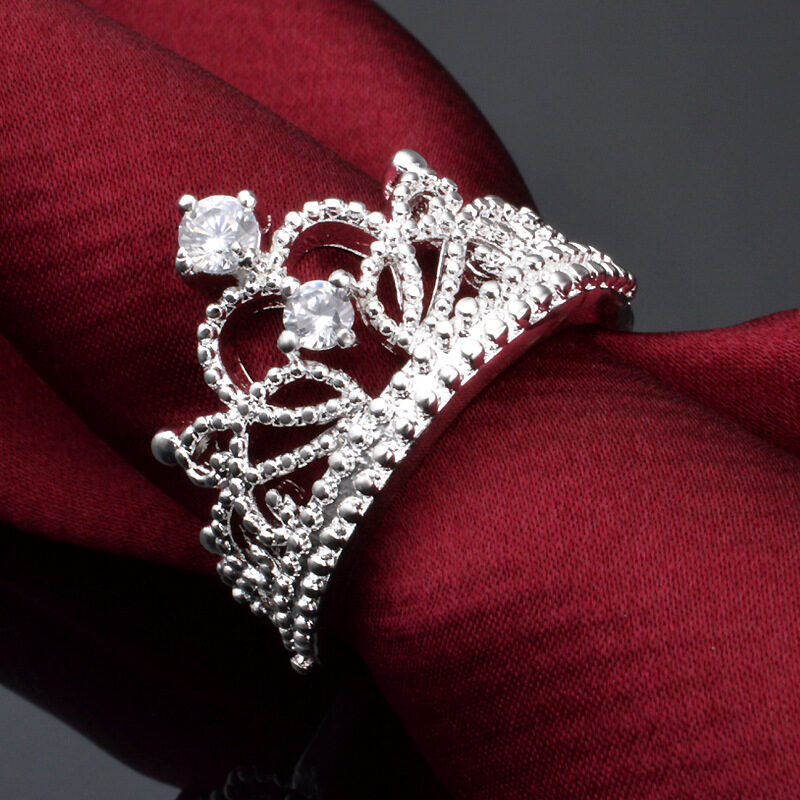 Christmas Hot Lady Special Silver Crown Plated Sparkling