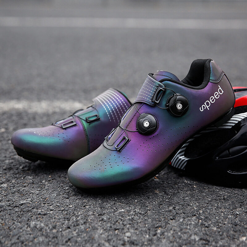 Professional Racing Road Bike Sneakers Colorful Light Breathable