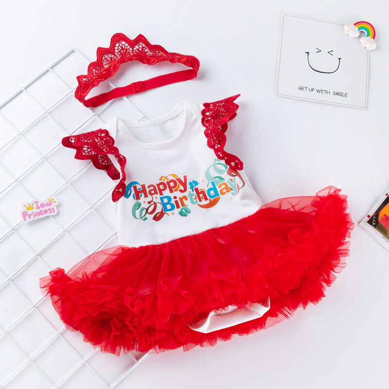 Baby clothes 0-2 years old girl sleeveless dress