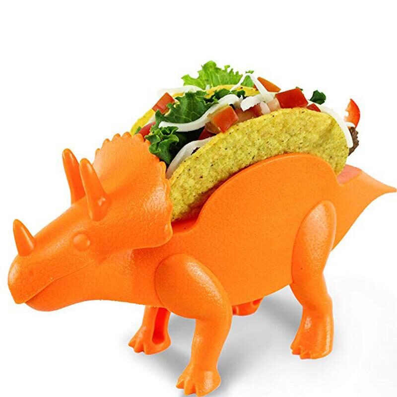 Food Grade Dinosaur Shape Plastic Holder Cornmeal Burritos