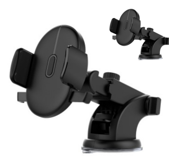 Car Phone Holder Long Rod Telescopic Dashboard Suction