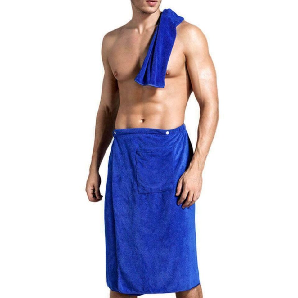 Men's bath towel skirt