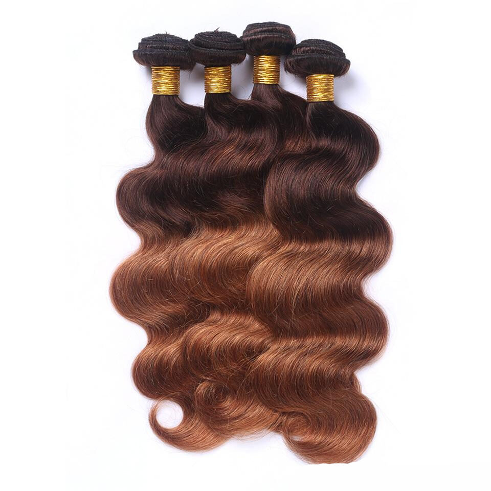 Real hair wig female wavy body wave