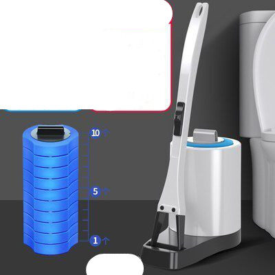 Toilet Brush Without Dead Angle Cleaning Disposable Household