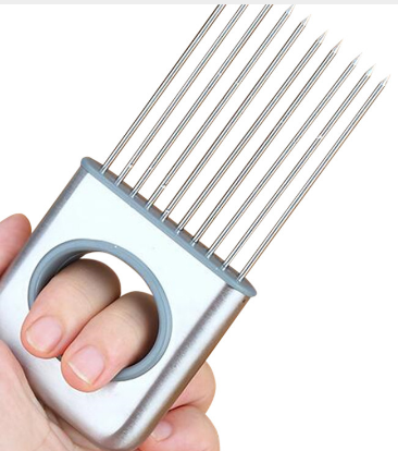 Multifunction Stainless Steel Onion Cutter Chopper Slicer Vegetable