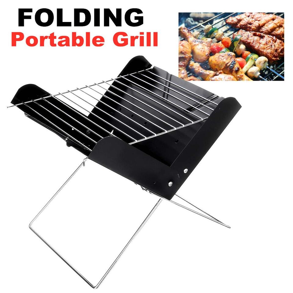 BBQ Grill Folding Stainless Steel Portable Small Barbecue