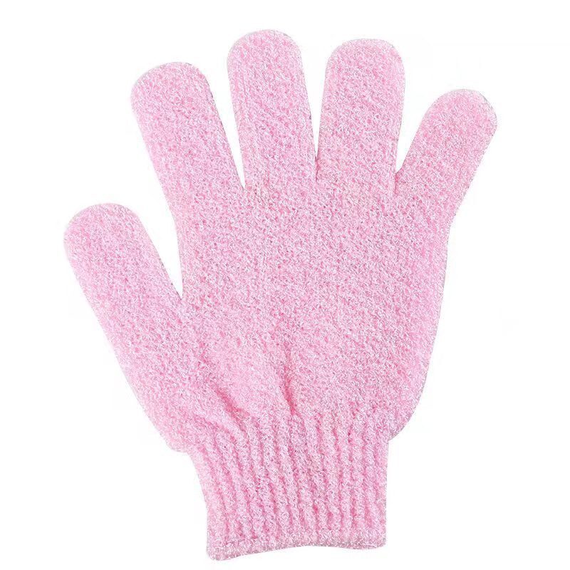 Bath towel gloves Candy color mud Bathroom glove