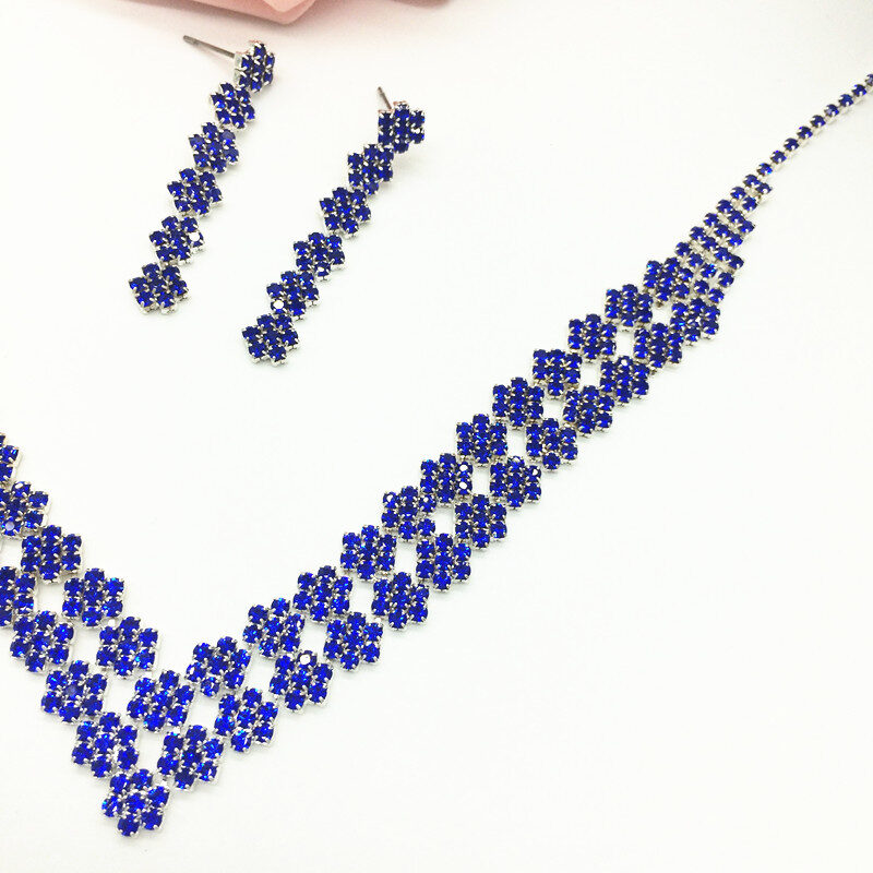 The bride necklace of exquisite luxury double Diamond