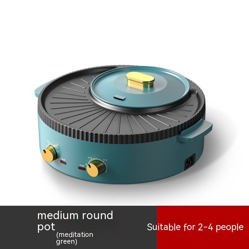 Multi-Function Hot Pot Barbecue One-Piece Home Baking Tray
