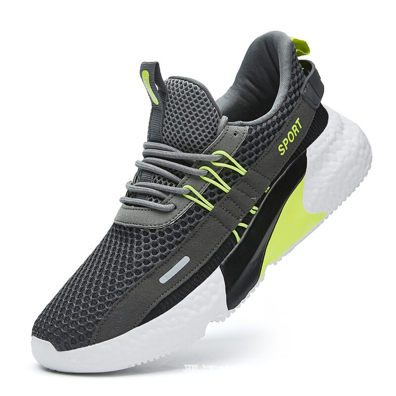 Mesh fashion shoes running men's sports