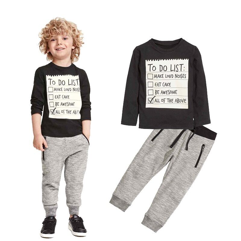 Kids Boys Clothing Set Baby Boy Casual Clothes