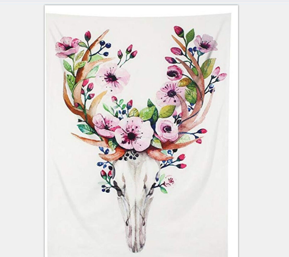 Nordic Flamingo Background Wall Hanging Bed Headboard Room